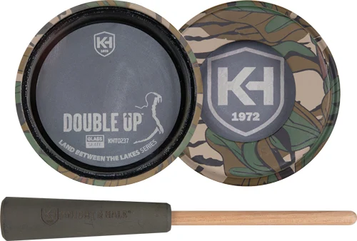 KNIGHT AND HALE DOUBLE UP POT - CALL GLASS/SLATE MO GREENLEAF
