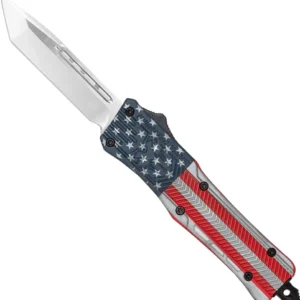 COBRATEC LARGE CTK1 OTF - AMERICAN FLAG CRKTE 3" TANTO