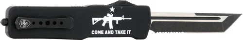 TEMPLAR KNIFE LARGE ZINC OTF - COME & TAKE IT AR 3.5" D2