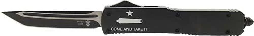 TEMPLAR KNIFE SLIM OTF COME - AND TAKE IT 3.1" BLACK TANTO