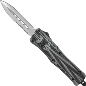 COBRATEC MEDIUM CTK1 OTF - STONEWASH 3" DAGGER SERRATED