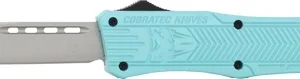 COBRATEC MEDIUM CTK1 OTF - MINT BLUE 3" DROP POINT