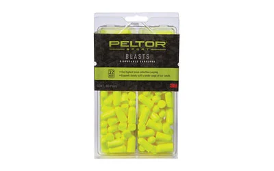 PELTOR SPORTBLAST DISP EARPLG 80PAIR