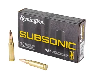 REM 308WIN SUBSONIC 205GR BHP 20/200