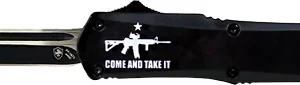 TEMPLAR KNIFE SMALL OTF COME - AND TAKE IT AR 2.75" BLK TANTO