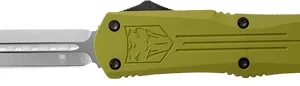 COBRATEC SMALL FS3 OTF OD - GREEN 3" D2 DAGGER