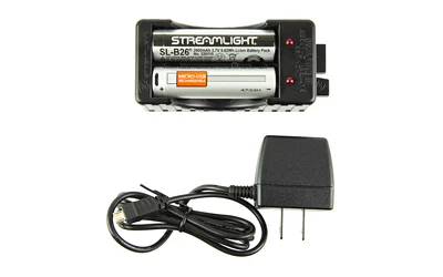 STRMLGHT SL-B26 CHRGR KIT 120V W/BA