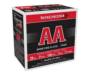 WIN AA SPRT SC 20GA 2.75 #7.5 25/250