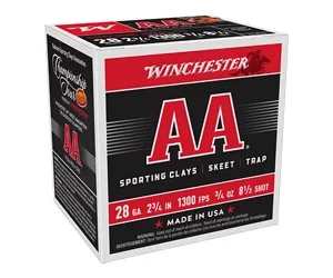 WIN AA SPRT SC 28GA 2.75 #8.5 25/250
