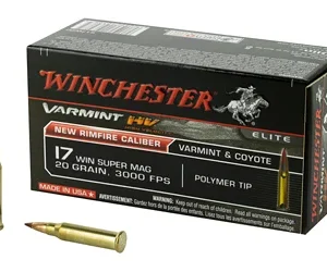 WIN VARMINT HV 17WSM 20GR PT 50/500