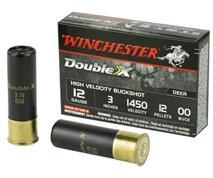 WIN DBL X HV 12GA 3" 00BK 12P 5/250