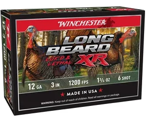 WIN LB XR TRKY 12GA 3" #6 1.75OZ 10/