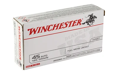 WIN USA TRGT 45AUTO 185GR FMJ 50/500 - Image 2