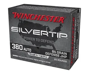 WIN SILVERTIP HP 380AUTO 85GR 20/200