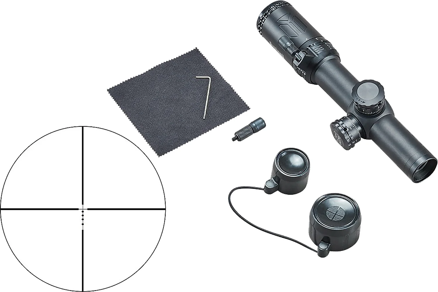 BOP AR OPTIC 1-4X24 LPVO 30M