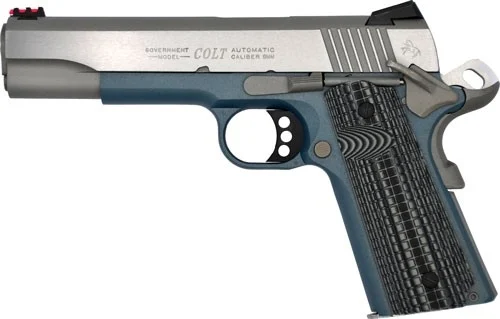 COLT COMPETITION 9MM 5" 8RD - BLUE TITANIUM/STAINLESS G10 - Image 2