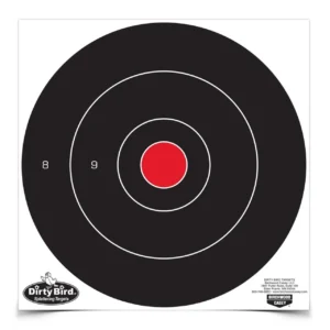 Birchwood Casey Dirty Bird 12" Bull's-Eye Target 100/ct