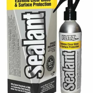 FLITZ SEALANT 8 OZ SPRAY BOTTLE W/ FREE MICROFIBER