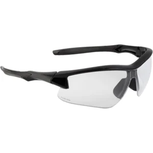 Howard Leight UVEX Acadia Shooting Glasses Black with Clear Lens