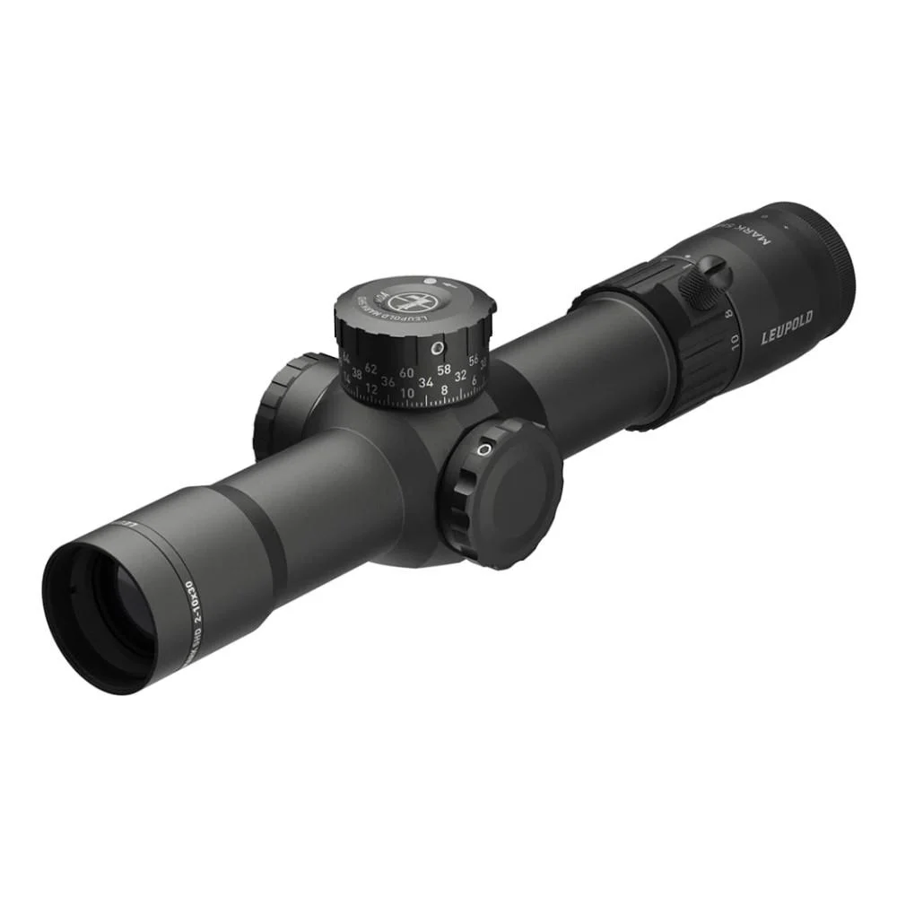Leupold Mark 5HD 2-10x30 Rifle Scope FFP PR-1MOA Reticle Non-Illuminated Black
