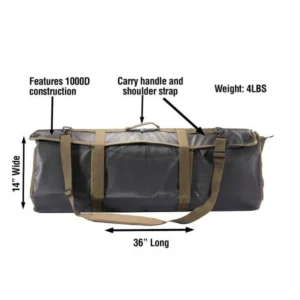 Tac-Mat HD Long Range Shooting Mat - Black
