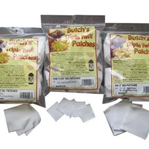 Pachmayr Butch's Triple Twill Patches 1 1/8" Triple Twill Patches - 1000/ct