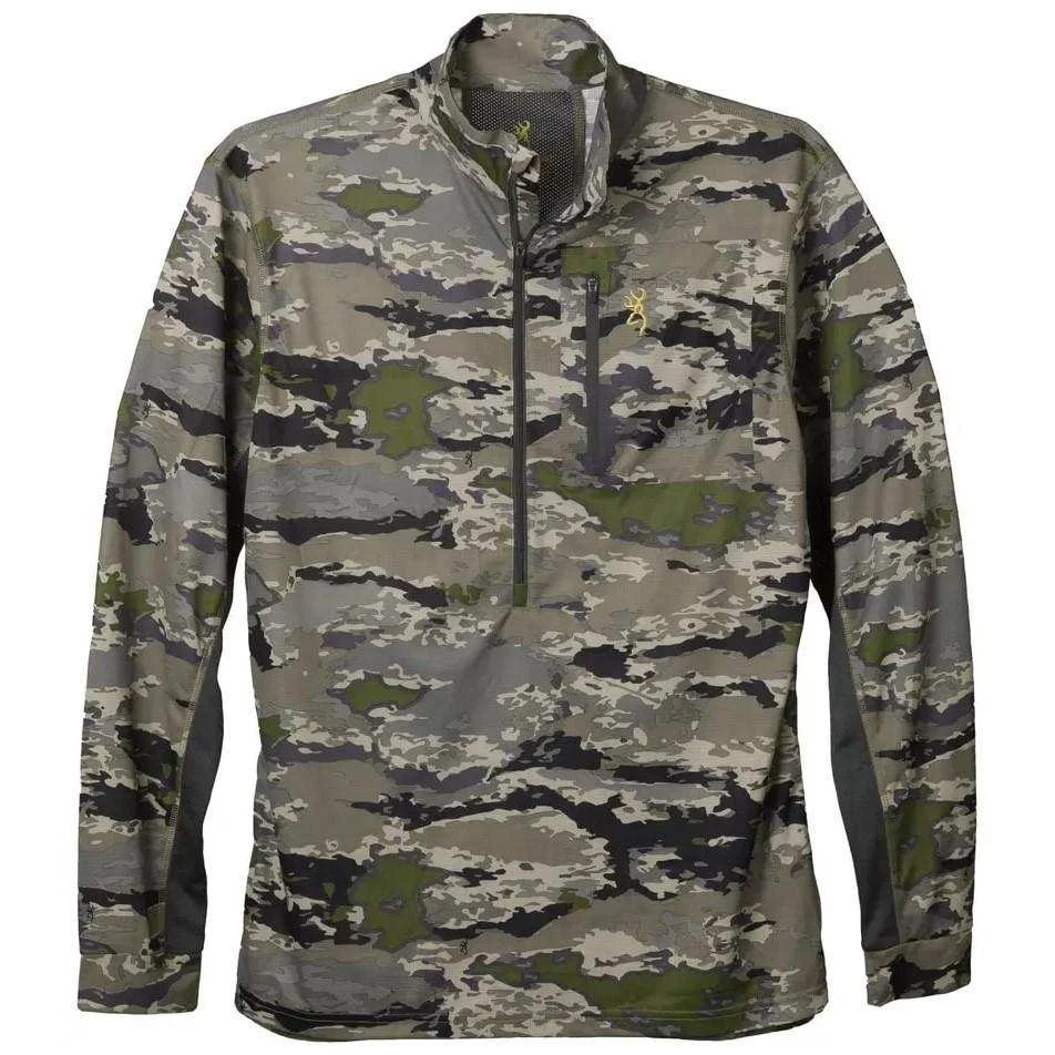 Browning Early Season 3/4 Zip Shirt Ovix L