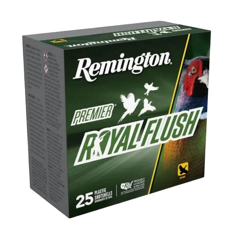 Remington Premier Royal Flush Shotshells 20ga 3" 1oz 1450 fps #4 25/ct