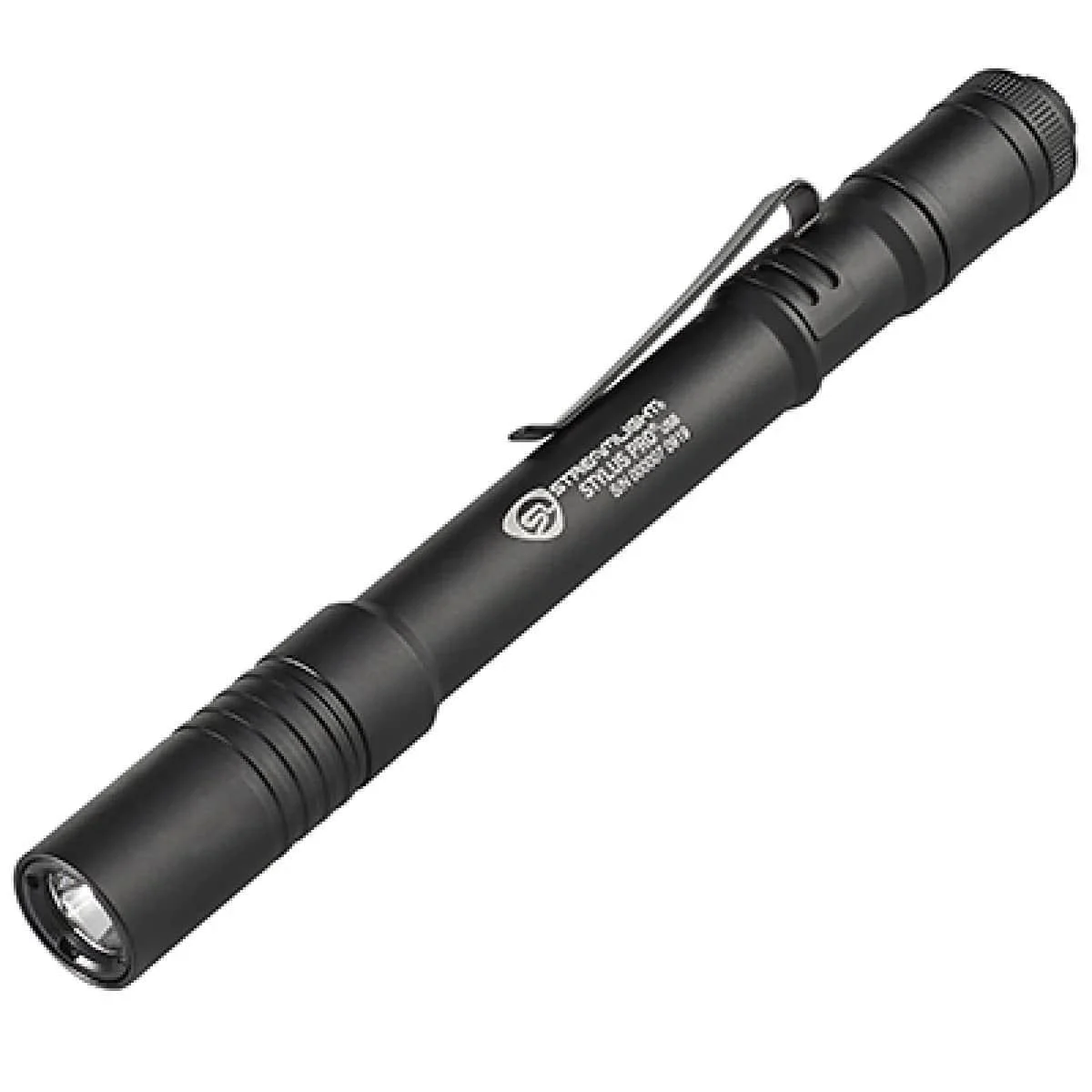 Streamlight Stylus Pro USB Rechargeable Pen Light with USB Cord Nylon Holster Black with White LED
