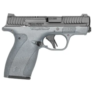 S&W Exclusive "Blue Titanium" M&P Bodyguard 2.0 No Thumb Safety Handgun .380 Auto 10(1)&12(1)rd Magazines 2.75" Barrel Titanium Blue Grip