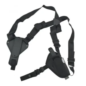 Uncle Mike's Plain Black Nylon Shoulder Holster 8705 AM#5