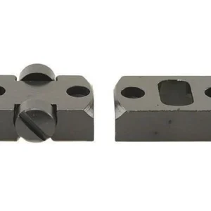 Weaver 2-Piece Grand Slam Steel Dovetail Scope Base - CVA Round Receiver Black