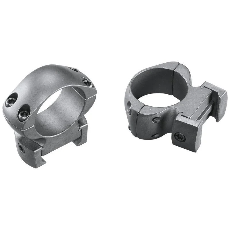 Weaver 2-Piece Grand Slam Steel Top Mount Scope Rings 1" High Matte (Windage Adjustable)