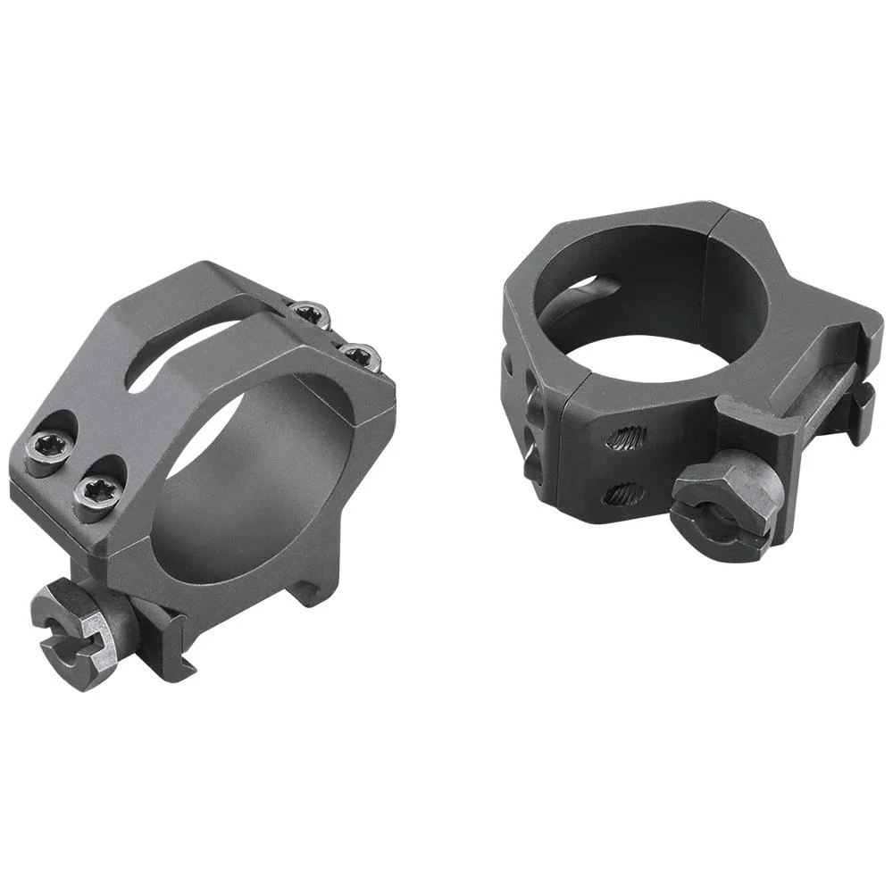 Weaver 4-Hole Tactical Picatinny Aluminum Scope Rings 30mm Low Matte