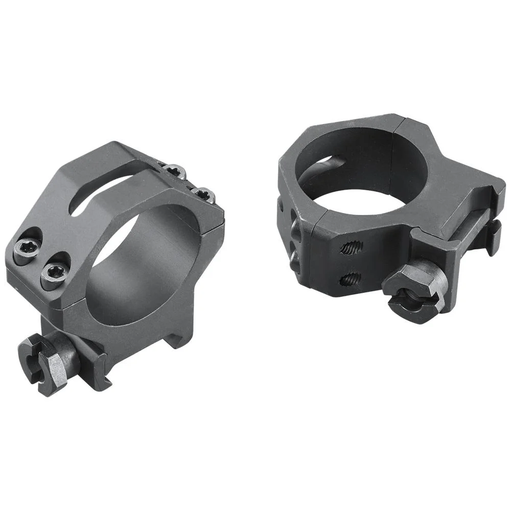 Weaver 4-Hole Tactical Picatinny Aluminum Scope Rings 30mm Medium Matte
