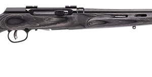 SAVAGE ARMS A22 22LR BL/LAM 22" T'HOLE STK