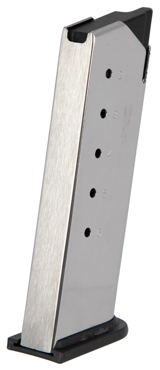 Springfield Armory XDE5006 XD-E 6rd Flush Fit 45 ACP Stainless Steel