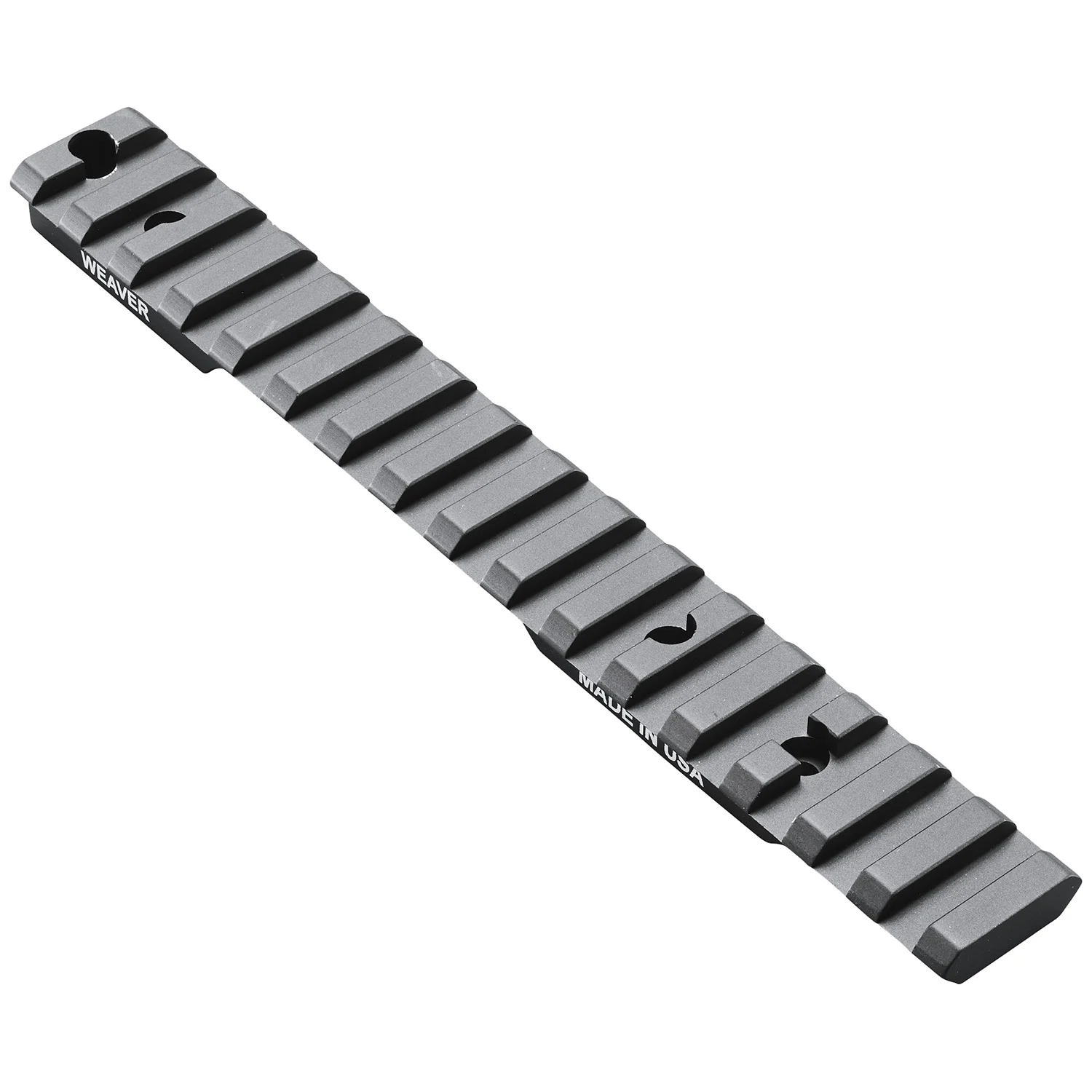 Weaver Mounts 99503 Multi-Slot Base Extended Black Anodized Aluminum Fits Remington 700 Short Action