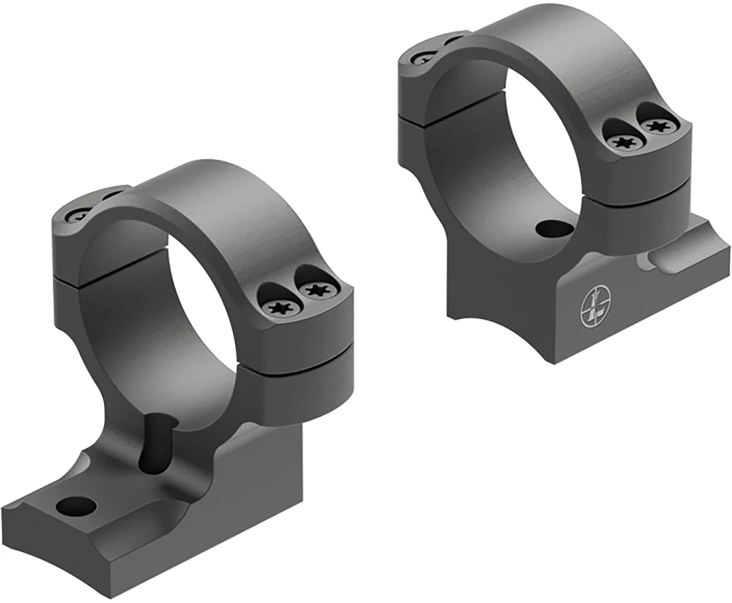 Leupold 171124 BackCountry Ring Mount Matte Black Weatherby Mark V