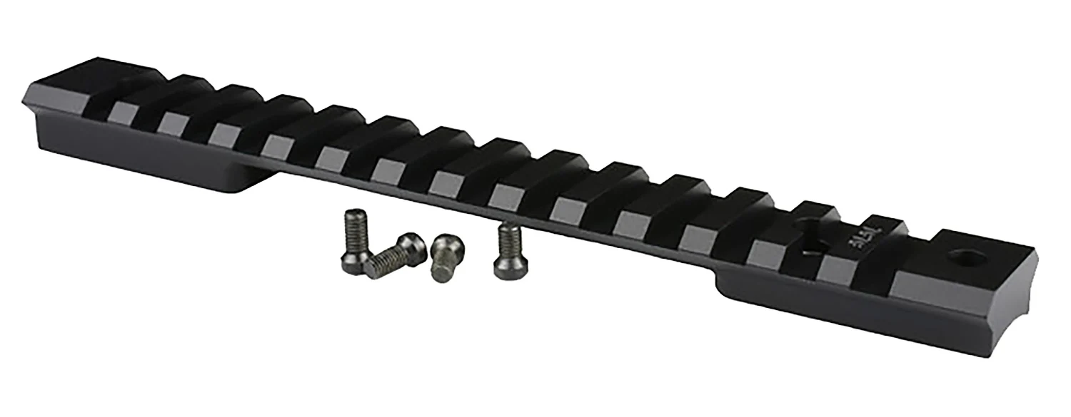 Warne 7650M Mountain Tech Tactical Rail Black Anodized Aluminum Weatherby Vanguard/Howa 1500 Short Action, 0 MOA