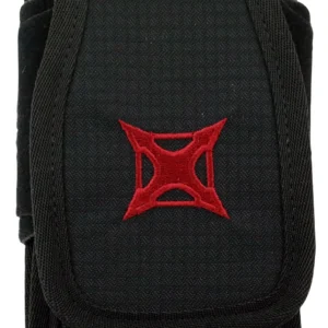 Vertx VTX5140BK Phone/Multi-Tool Pouch VTX 7" H x 4" W x 2" D Black Cordura w/Velcro Closing
