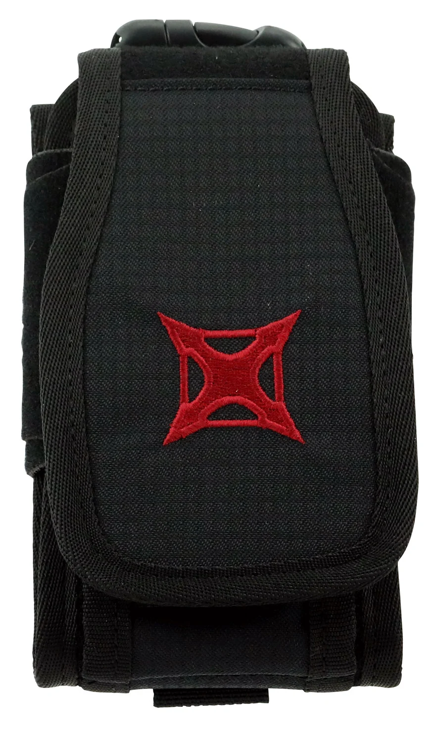 Vertx VTX5140BK Phone/Multi-Tool Pouch VTX 7" H x 4" W x 2" D Black Cordura w/Velcro Closing