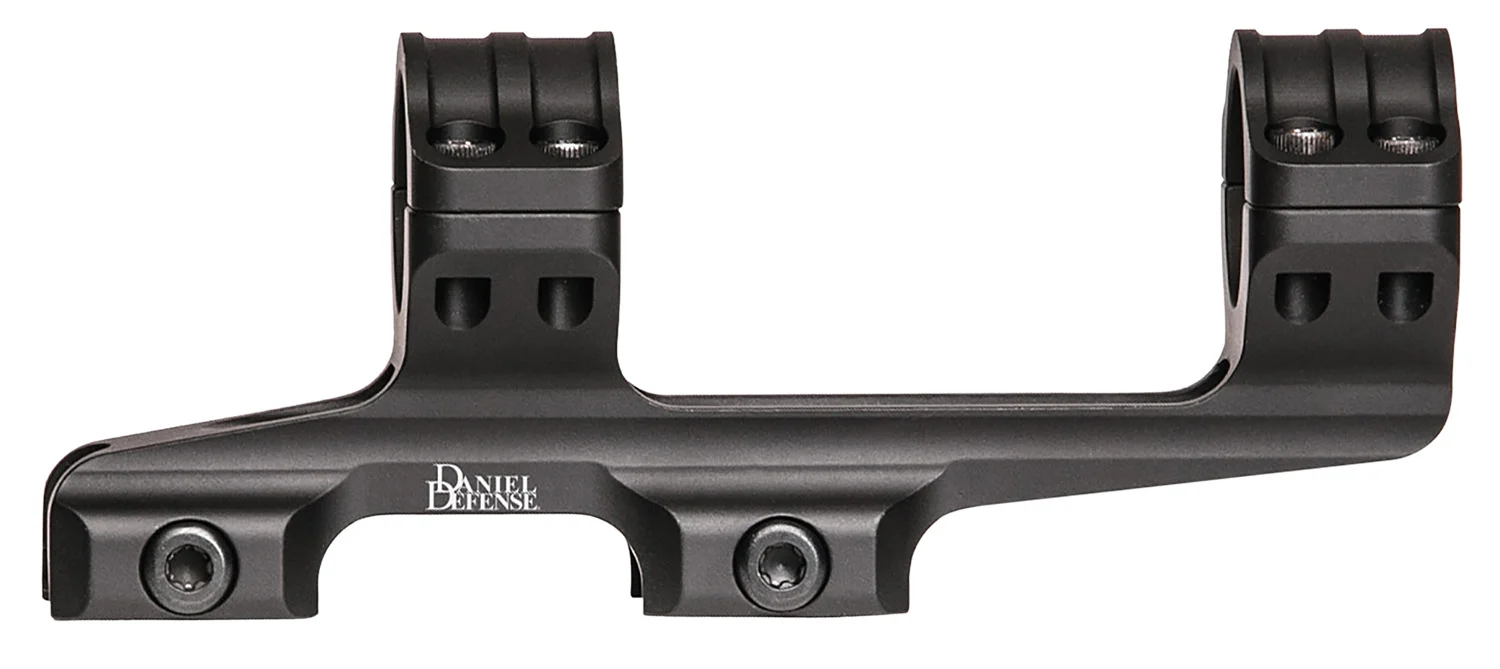Daniel Defense 0304707276 Optic Mount Scope Mount/Ring Combo Black Aluminum 1" Tube