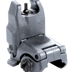 Magpul MAG247-GRY MBUS Sight Front Stealth Gray Polymer, Spring-Loaded Flip Up for AR15/ M16