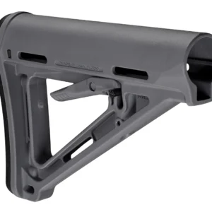 Magpul MAG400-GRY MOE Carbine Stock Stealth Gray Synthetic for AR-15, M16, M4 with Mil-Spec Tube (Tube Not Included)