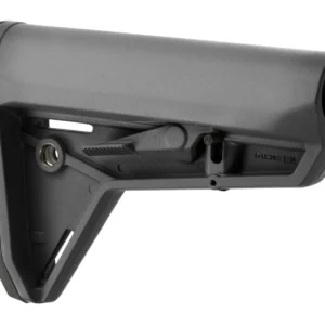 Magpul MAG347-GRY MOE SL Carbine Stock Stealth Gray Synthetic for AR-15, M16, M4 with Mil-Spec Tube (Tube Not Included)