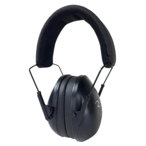 Radians CSE40BX Tactical Lowset Passive Muff Polymer 21 dB Over the Head Black Adult 1 Pair