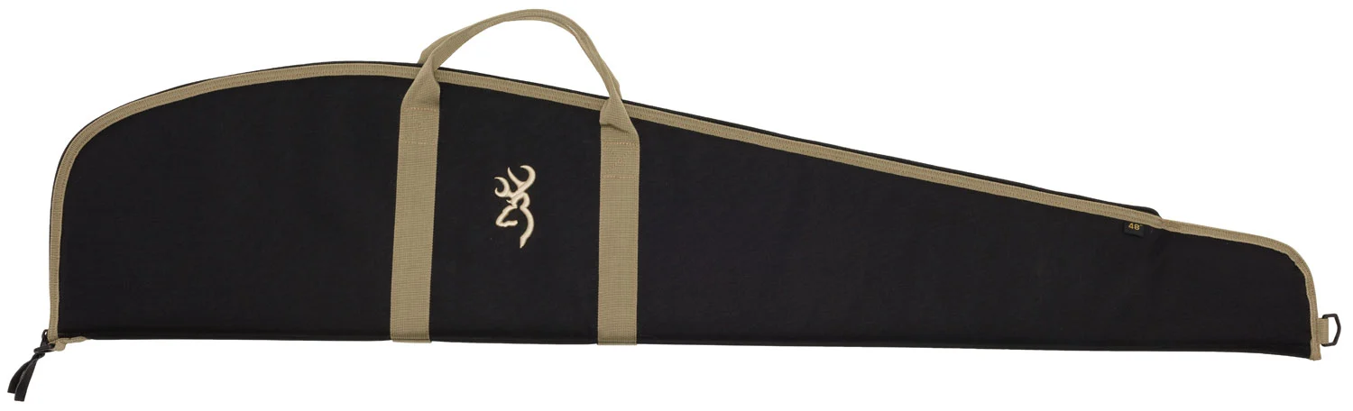 Browning 1410049244 Plainsman 44" Black/Tan 600D Polyester Foam Padding
