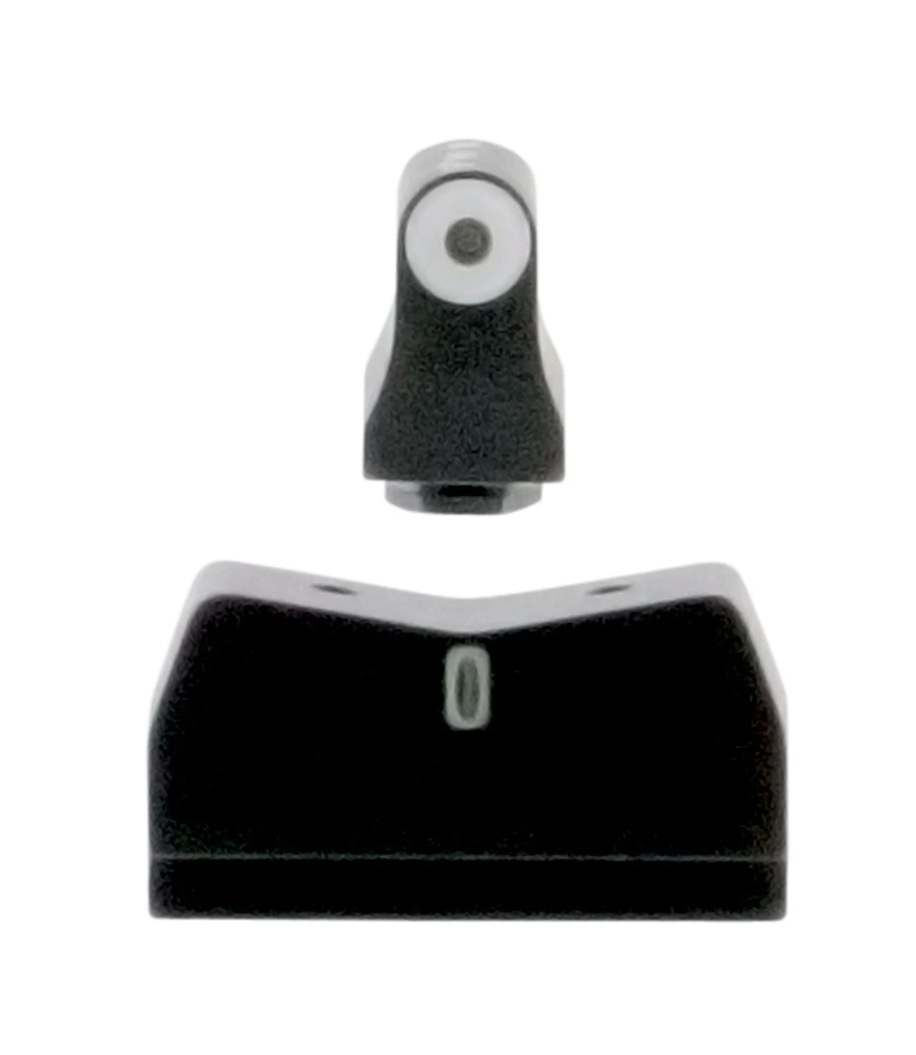 XS Sights GL0004S5 DXT Big Dot Night Sights fits Glock Black | Green Tritium White Outline Front Sight Green Tritium White Outline Bar Rear Sight