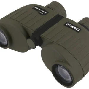 Steiner 2033 Military-Marine  8x30mm Porro Prism, Sports-Auto Focus, OD Green Makrolon w/Rubber Armor